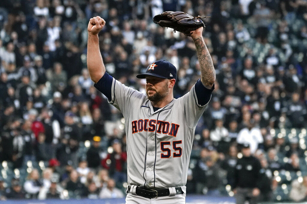 APTOPIX ALDS Astros White Sox Baseball